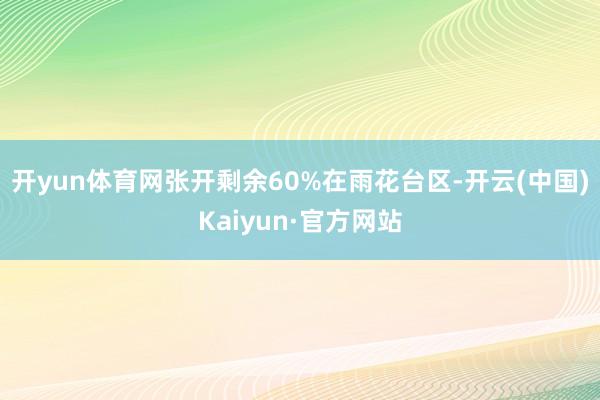 开yun体育网张开剩余60%在雨花台区-开云(中国)Kaiyun·官方网站