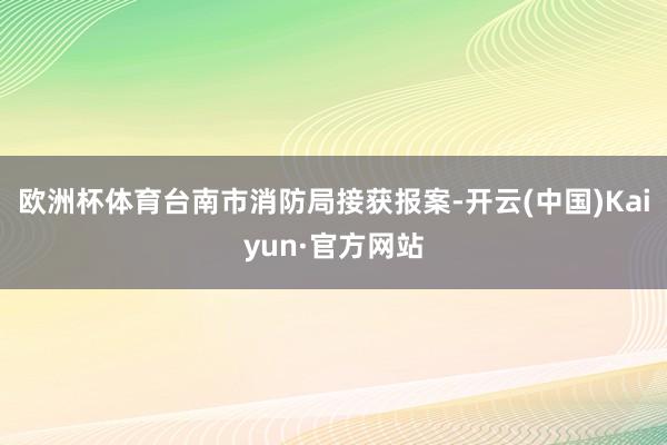 欧洲杯体育台南市消防局接获报案-开云(中国)Kaiyun·官方网站